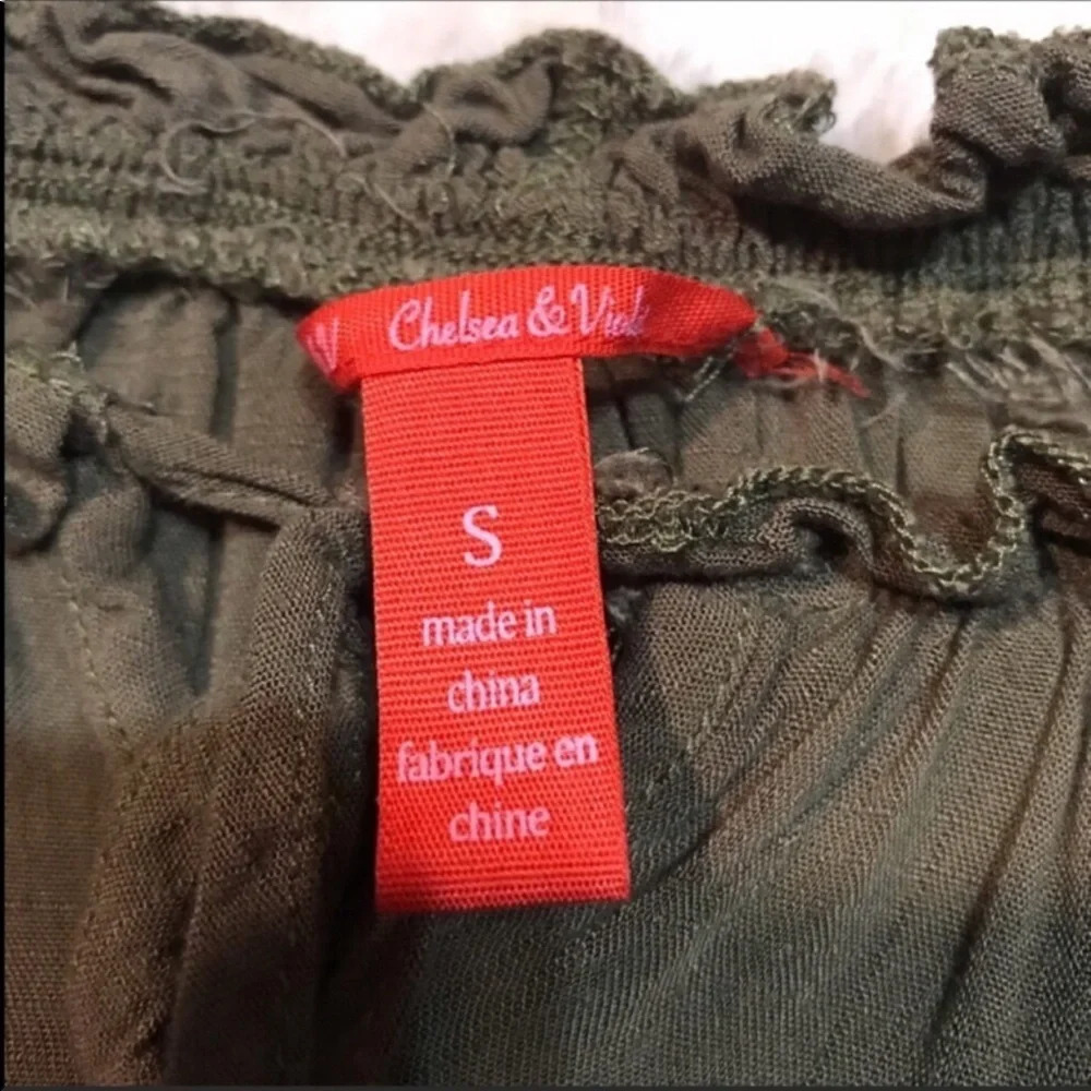 Chelsea & Violet Dress Bell Embroidered Sleeves S - Picture 5 of 9
